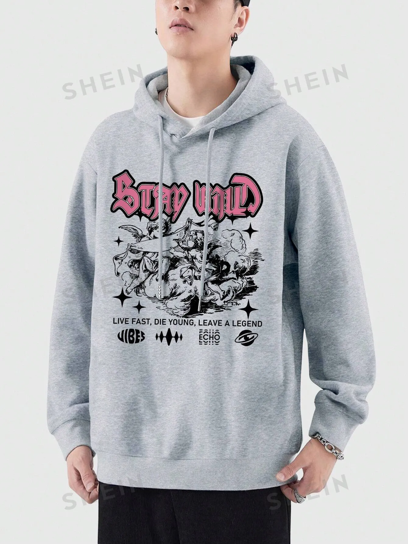 13922 2a-04-22 Sudadera Gris Con Capucha 1 Pza