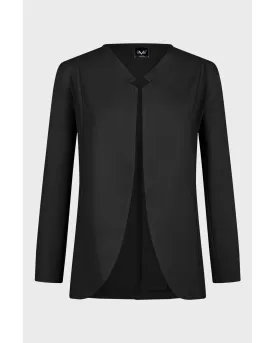 19V69 Italia Women's Casual Blazer Black