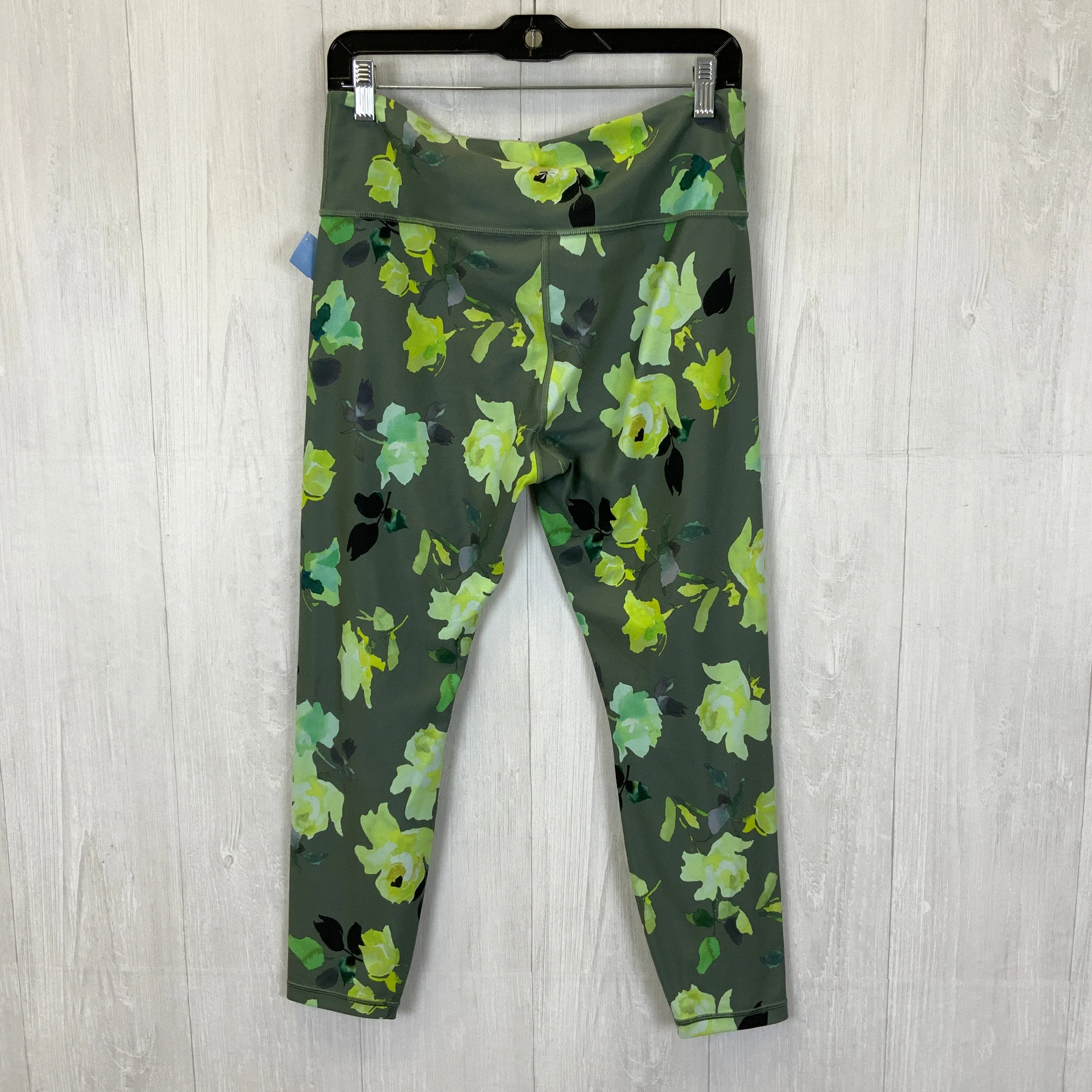 Athletic Leggings Capris By Athleta In Green, Size: L