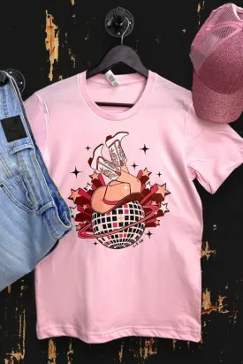 BC DTF DISCO HAT - PINK
