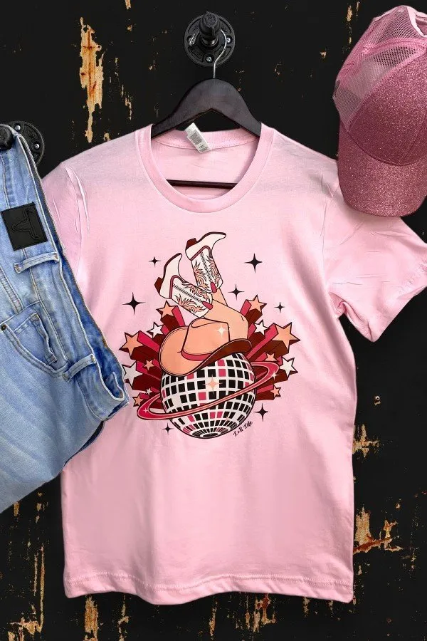 BC DTF DISCO HAT - PINK