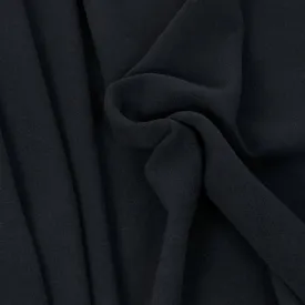 Black Coating Wool Fabric 2420