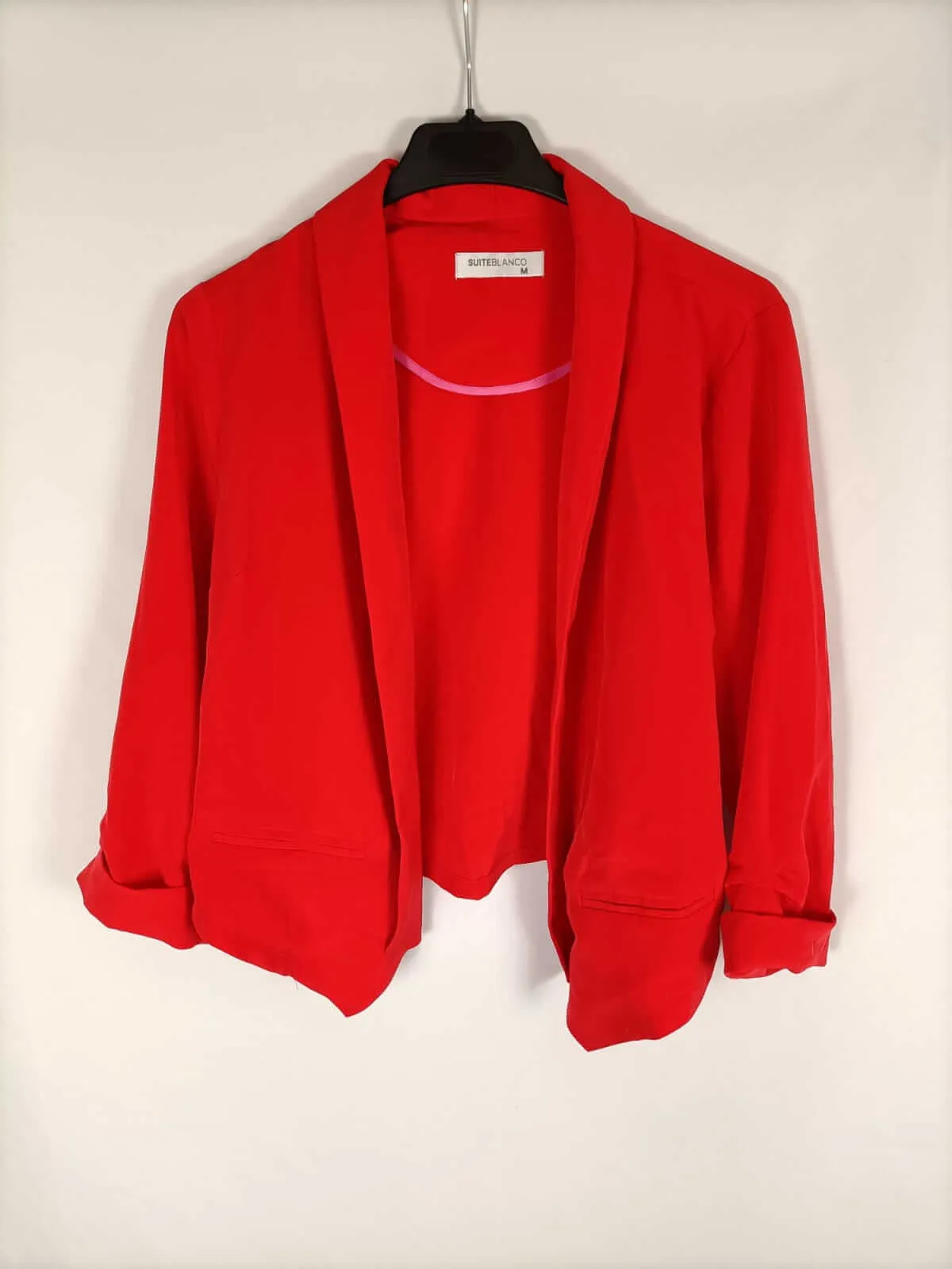 BLANCO.Blazer finita roja T.m