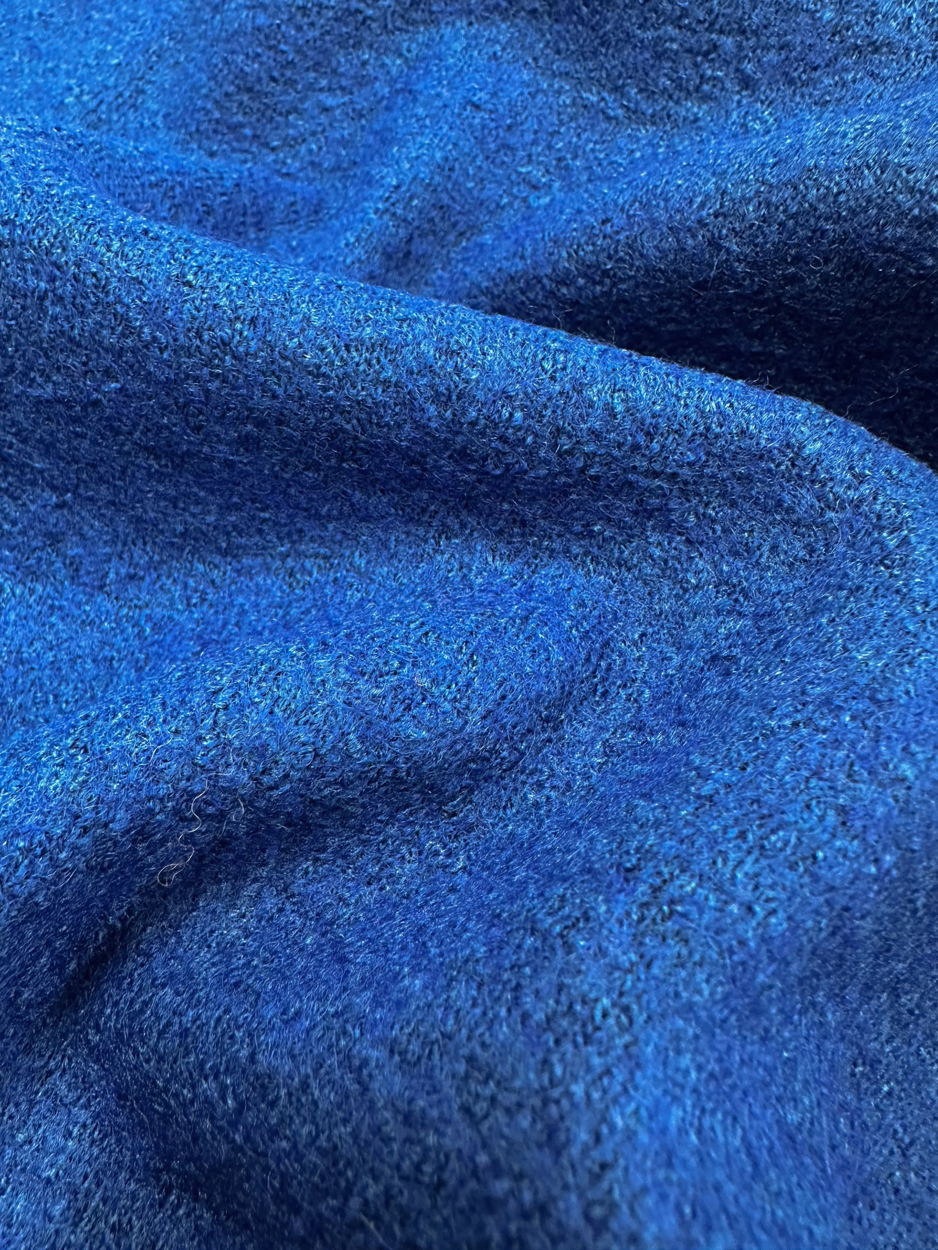 Boiled Wool - Lapis Blue - 150cm