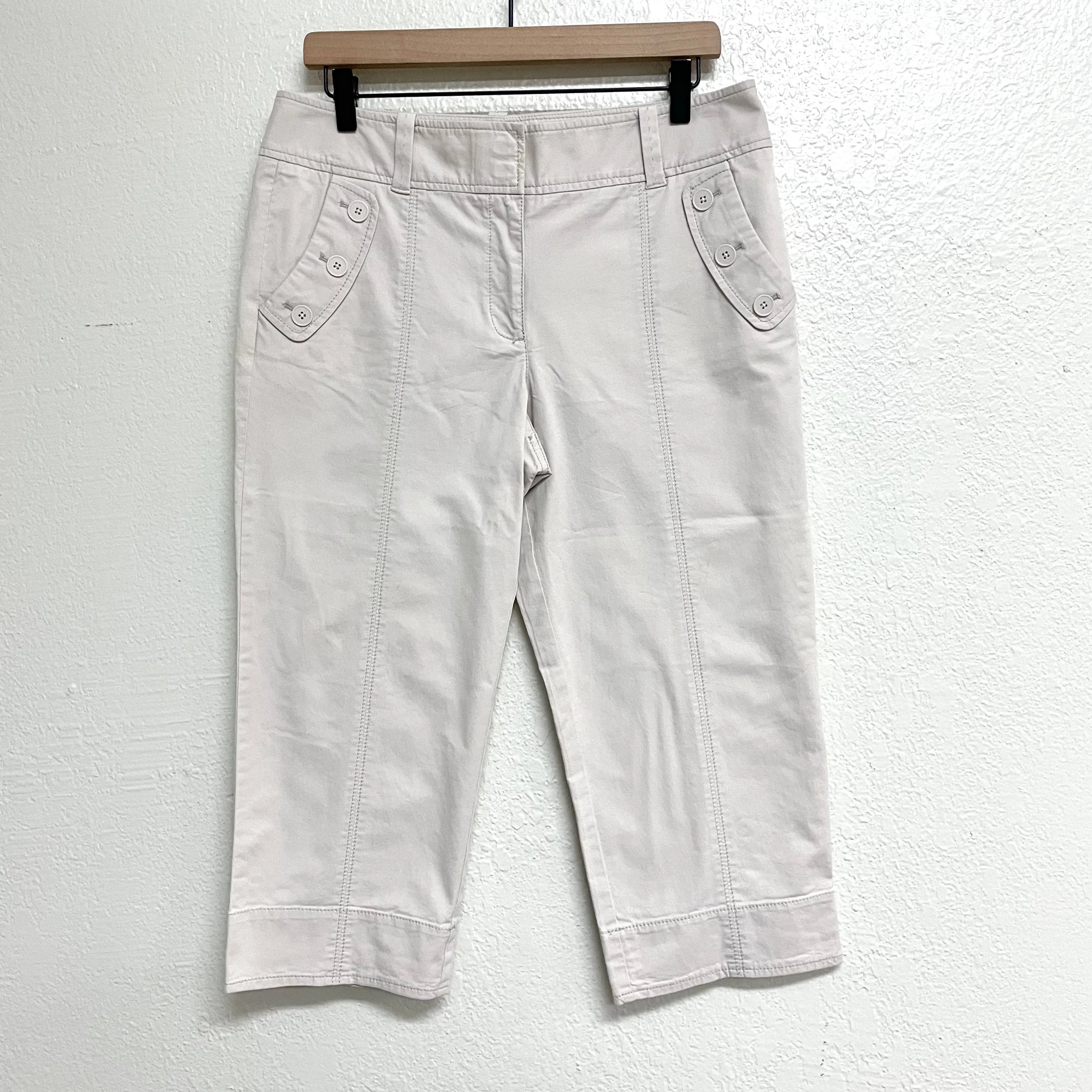 Capri Khaki Pants