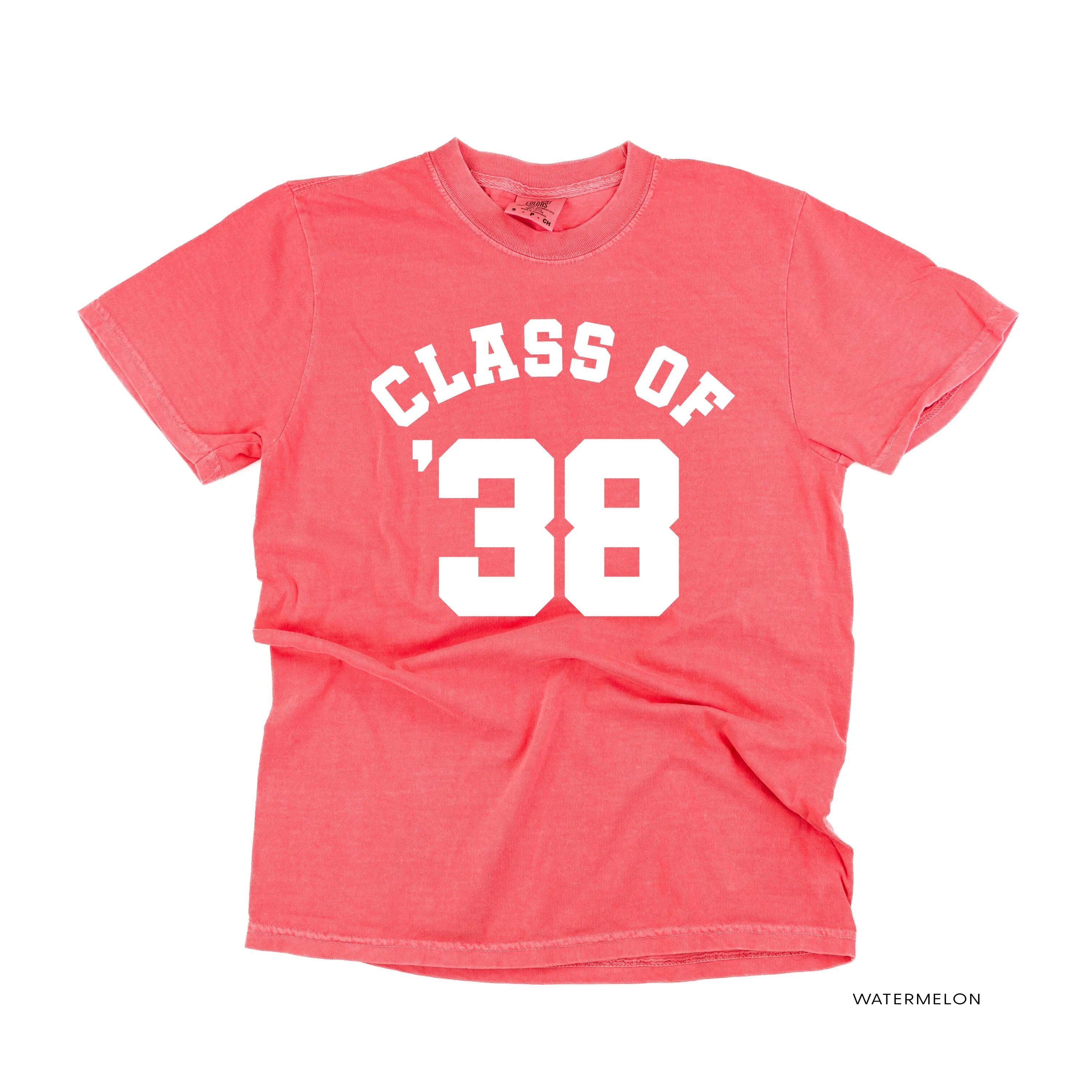 CLASS OF '38 - SHORT SLEEVE COMFORT COLORS TEE