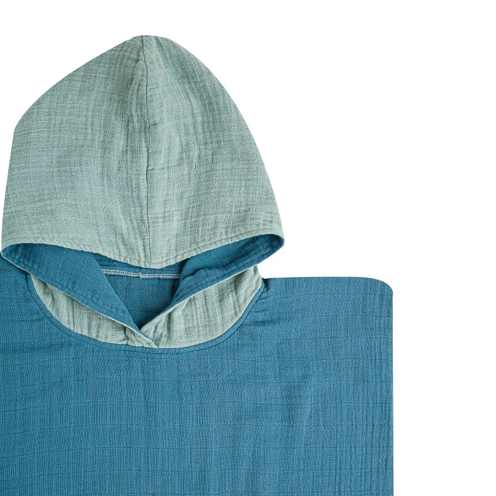 Crane Baby Poncho Combo - Evergreen & Rickerstone