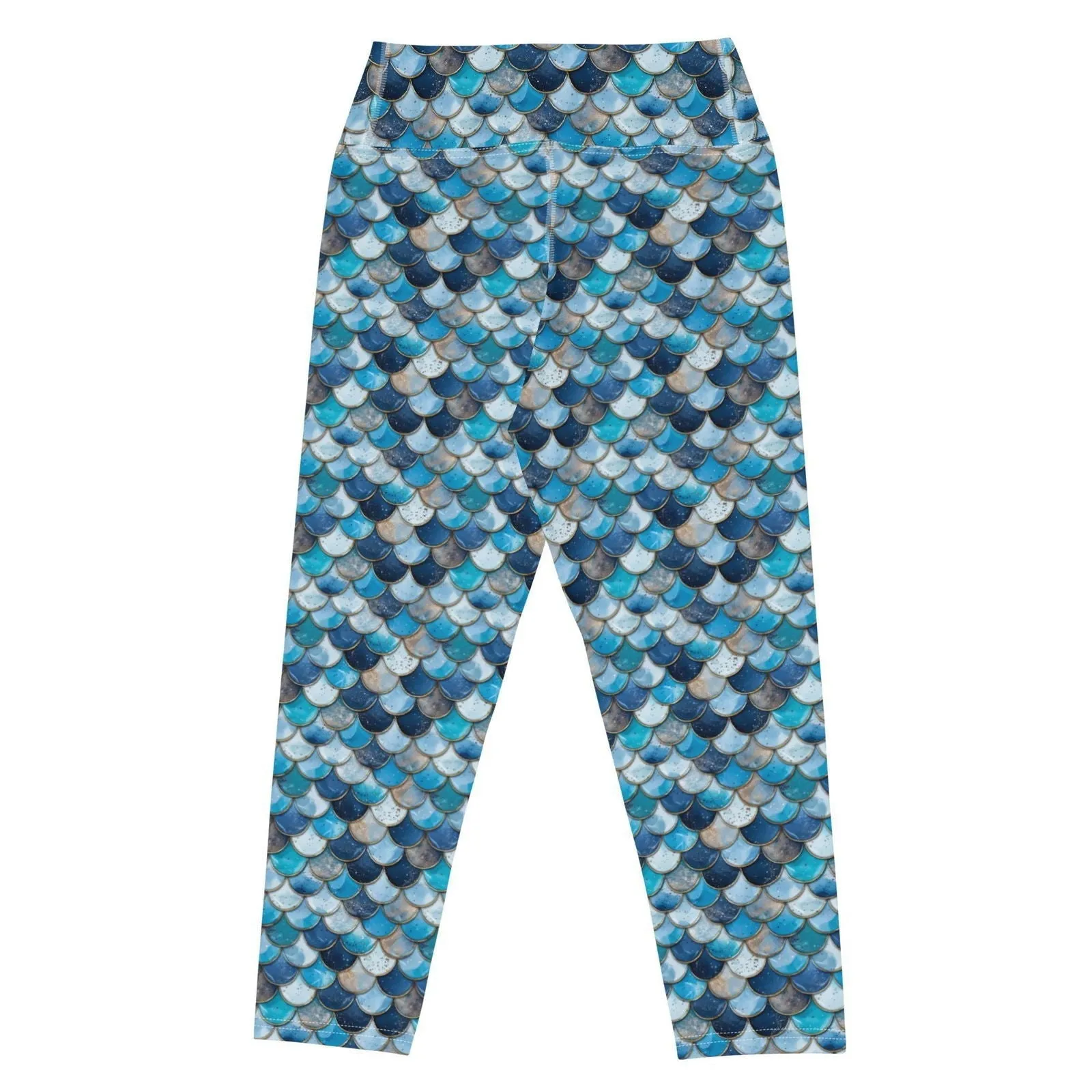 Deep Sea Sapphire Siren Capri Swim Leggings