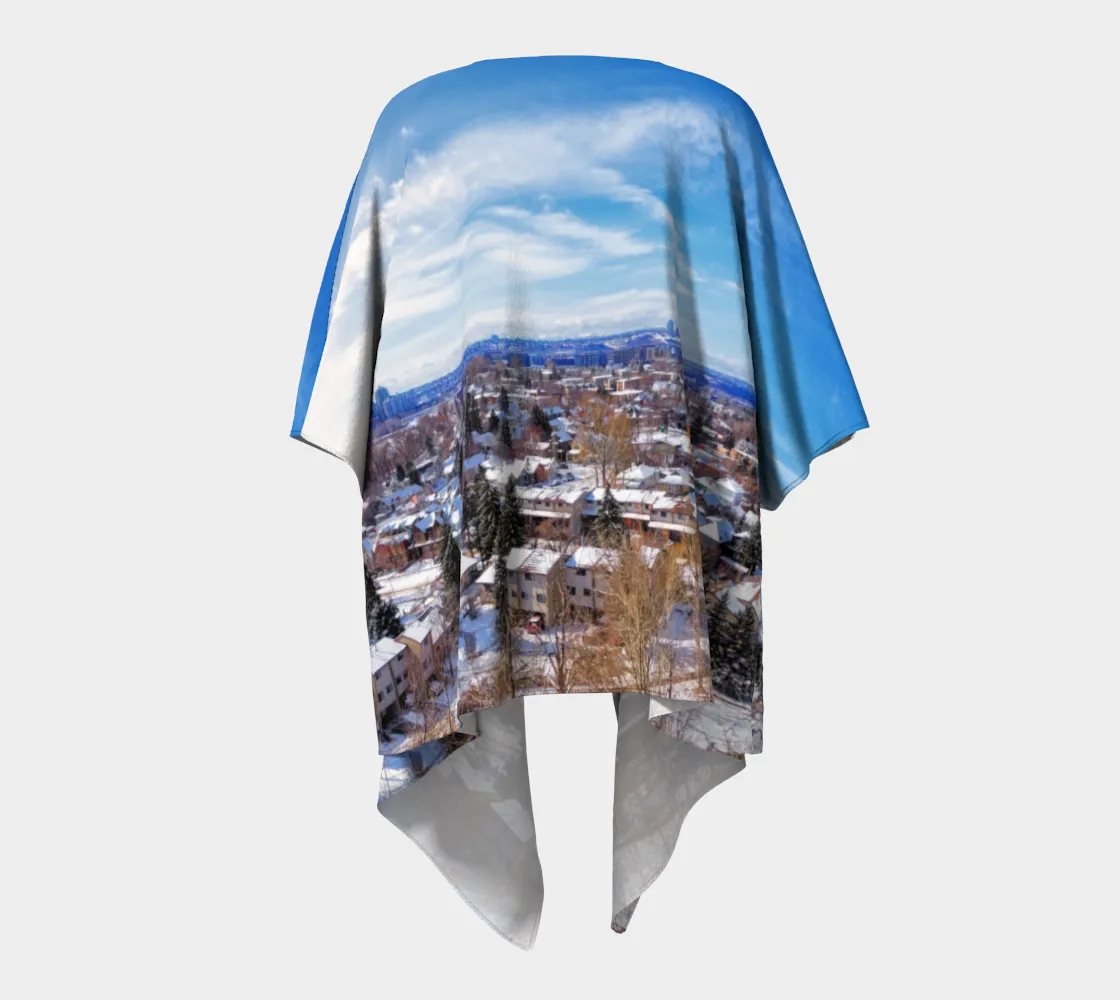Draped Kimono - McHugh Bluff Winter