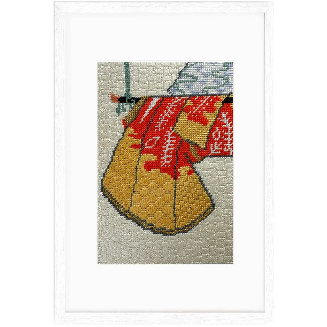 Draped Kimonos Needlepoint Kit