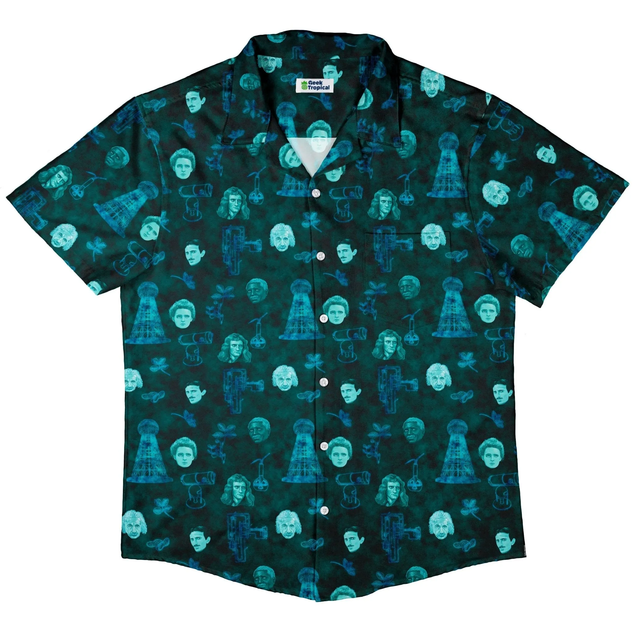 Eerie Science Legends Button Up Shirt