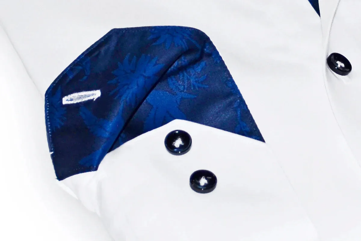 Gabe Button-Up Contrast Shirt