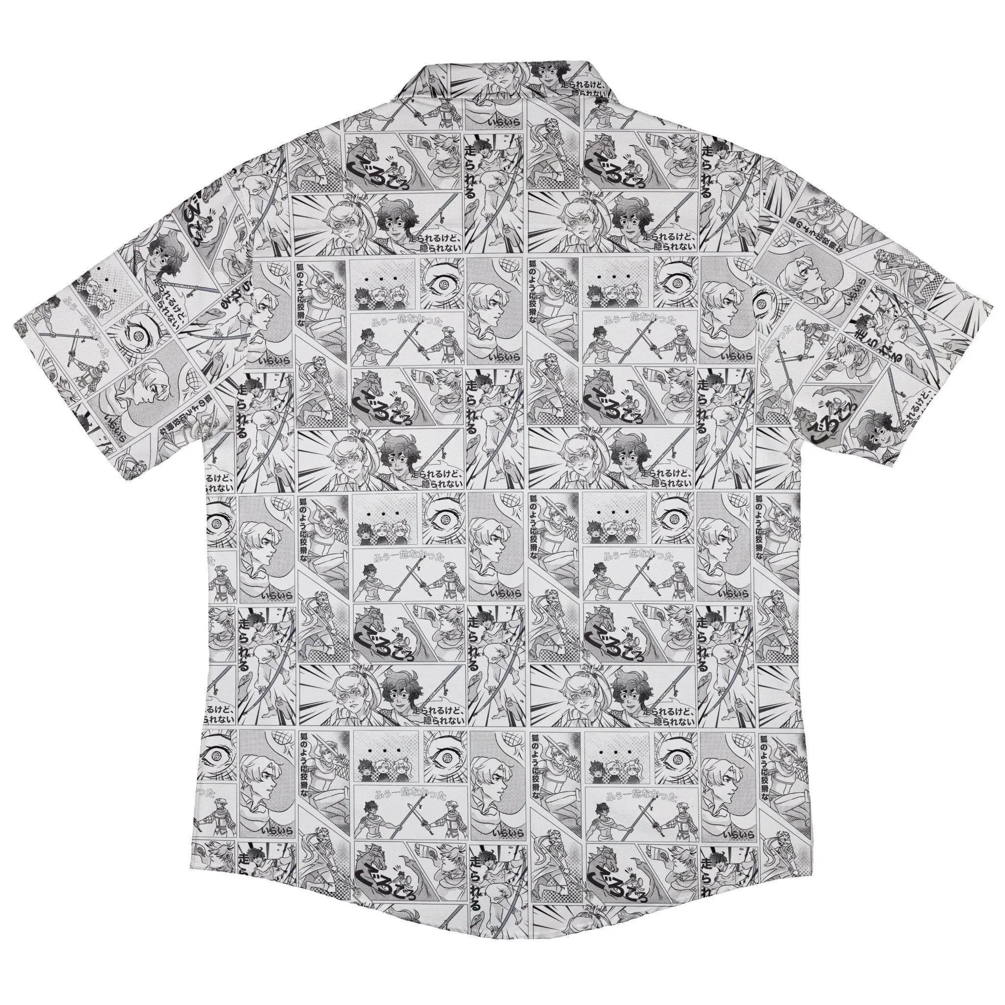 Geek Tropical Manga Button Up Shirt