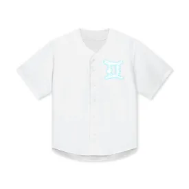 Gemini Men's Button Up Baseball Shirt