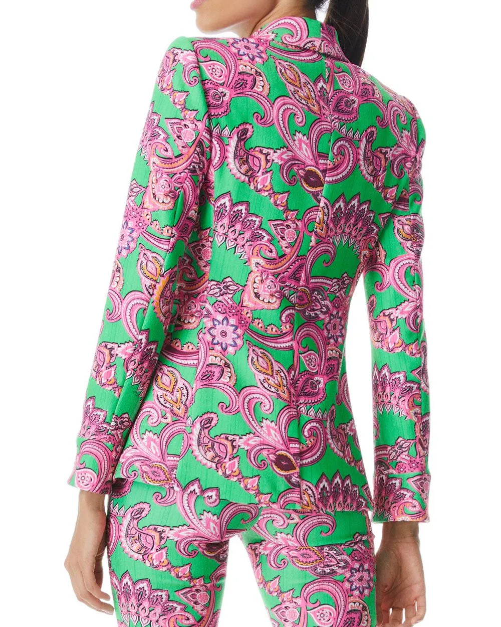 Green Spring Paisley Macey Blazer