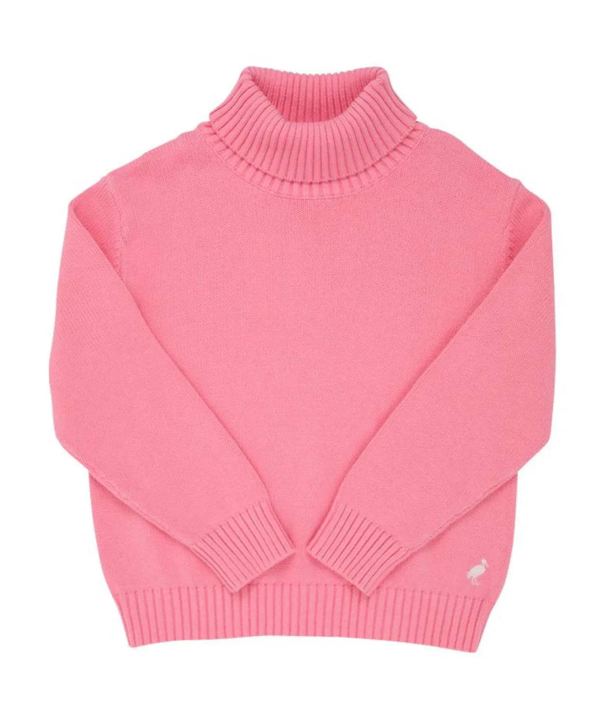 Hamptons Hot Pink/Palm Beach Pink Townsend Turtleneck Sweater