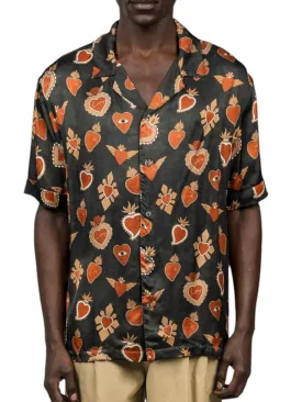 Inimigo ISH3527 Mexican Hearts Shirt Black
