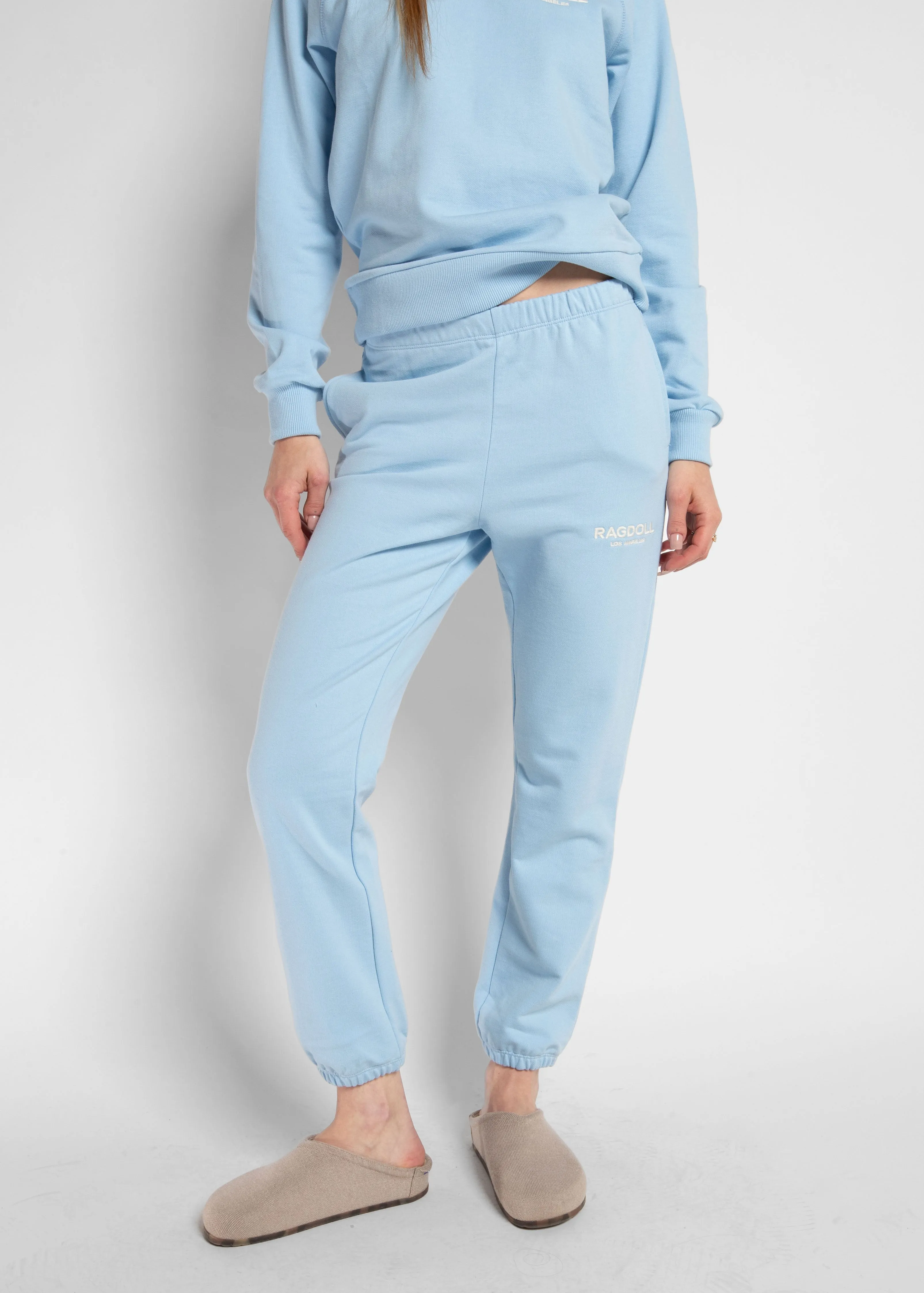 JOGGER- UNI BLEU