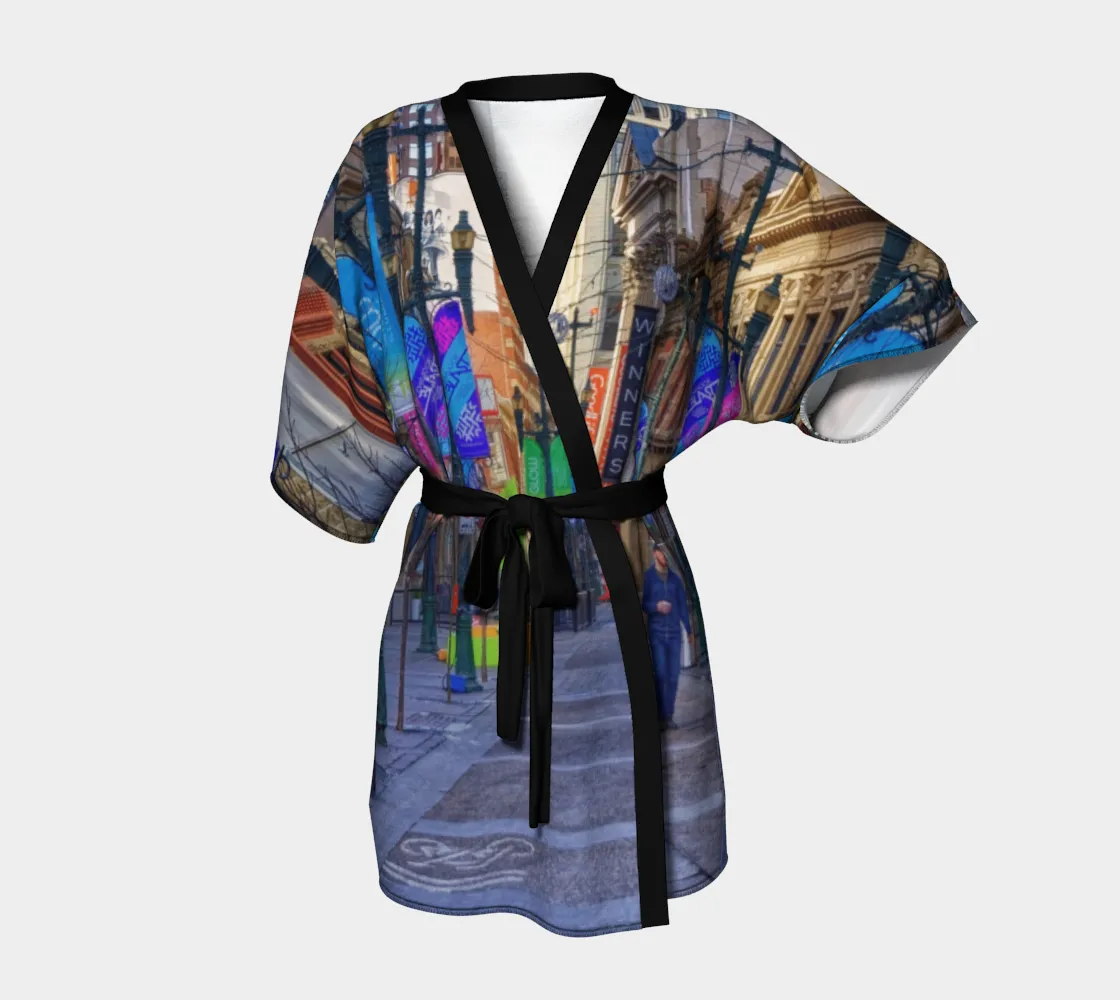 Kimono Robe - Downtown Calgary Stephen Avenue