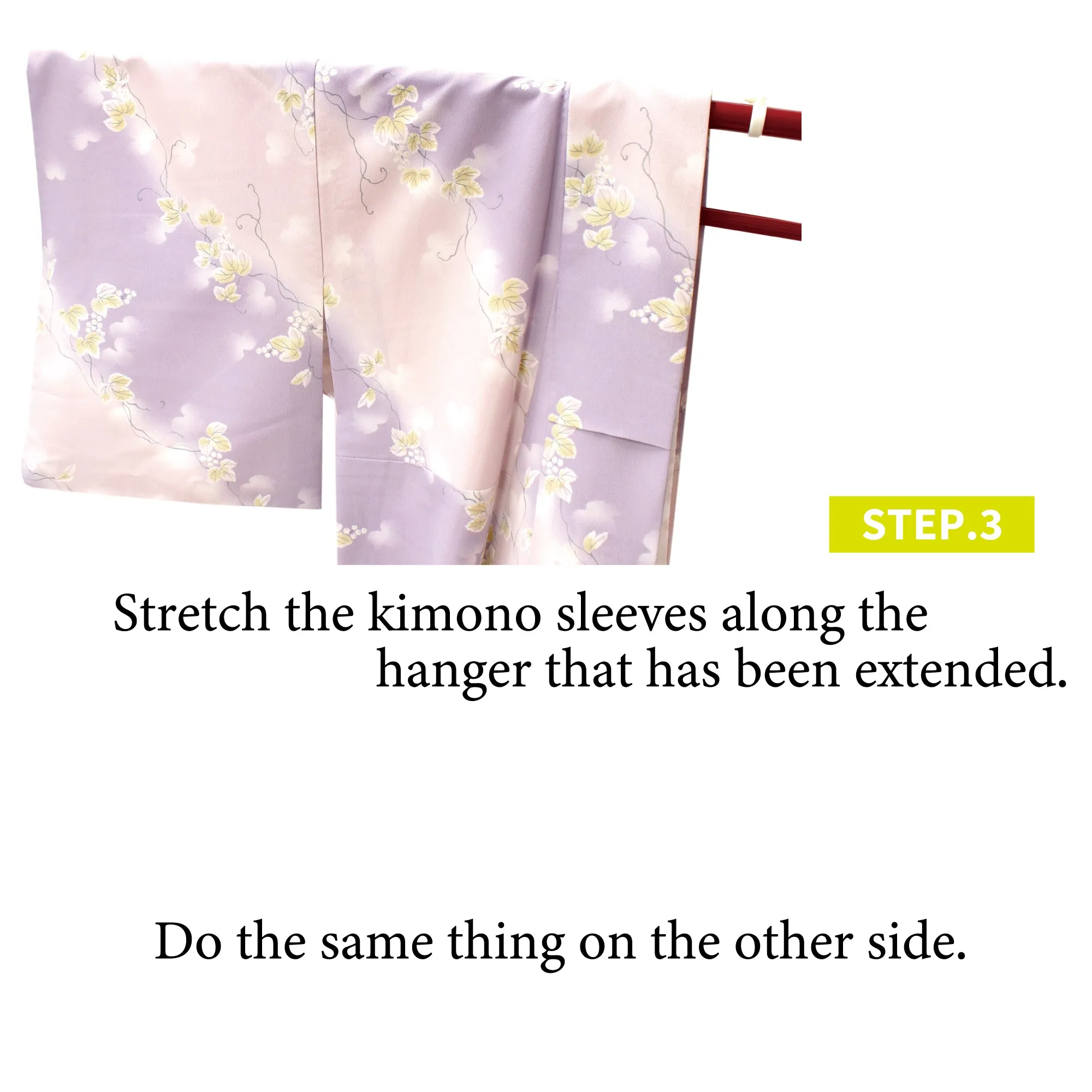 Kimono&Obi Resizable Hanger