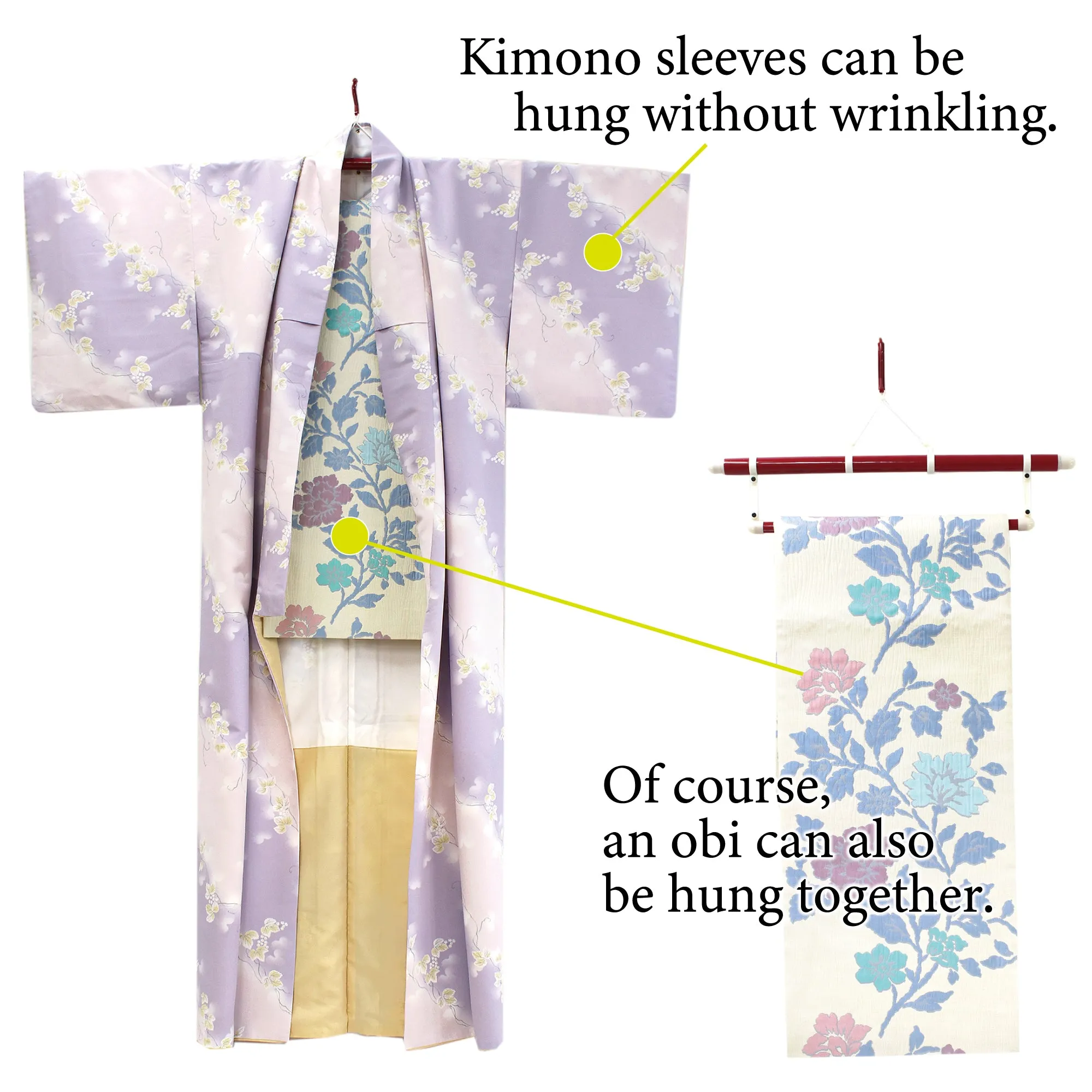 Kimono&Obi Resizable Hanger
