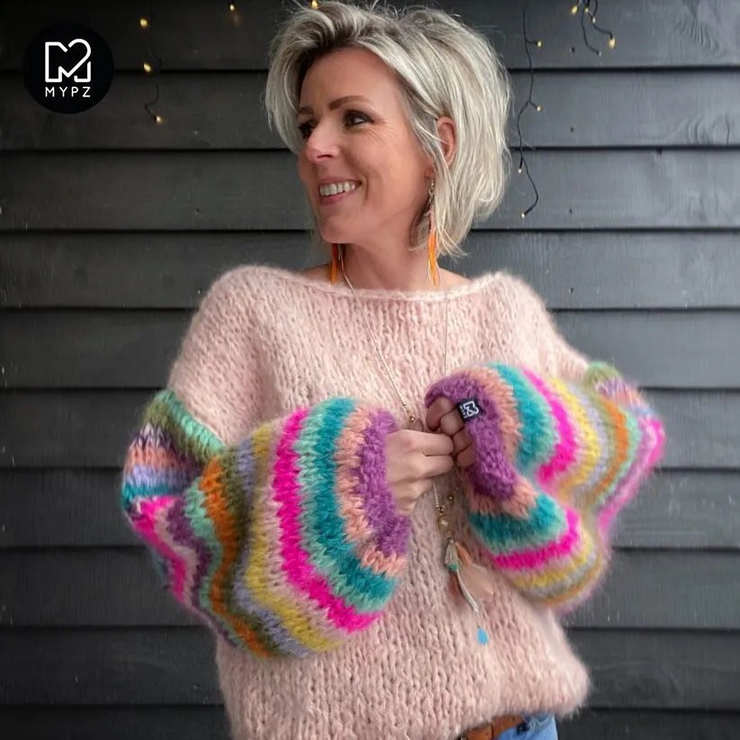 Knitting Kit – MYPZ Basic Chunky Pullover Bali No12 – Beginner (ENG-NL)