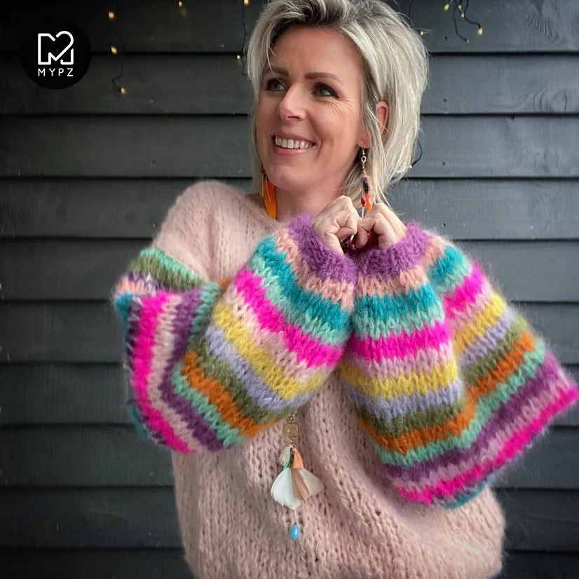 Knitting Kit – MYPZ Basic Chunky Pullover Bali No12 – Beginner (ENG-NL)