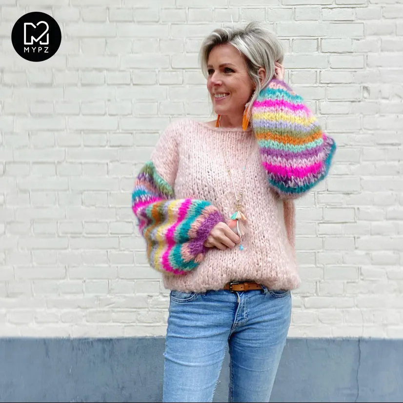 Knitting Kit – MYPZ Basic Chunky Pullover Bali No12 – Beginner (ENG-NL)