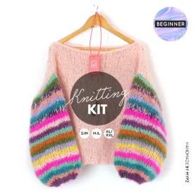 Knitting Kit – MYPZ Basic Chunky Pullover Bali No12 – Beginner (ENG-NL)
