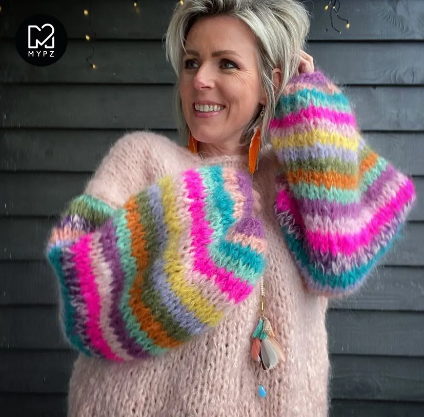 Knitting Kit – MYPZ Basic Chunky Pullover Bali No12 – Beginner (ENG-NL)