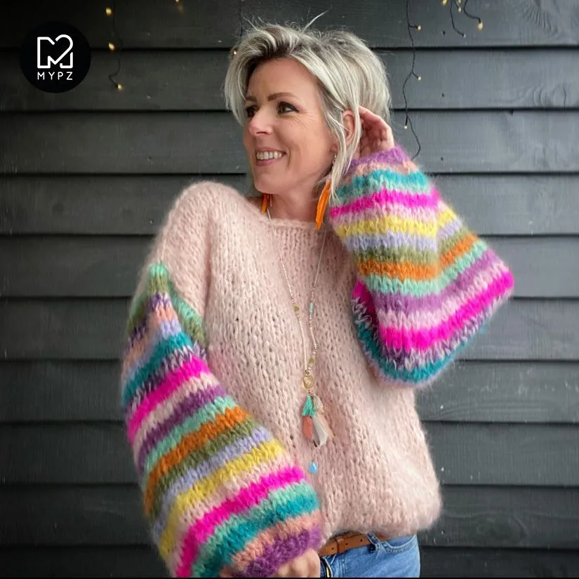 Knitting Kit – MYPZ Basic Chunky Pullover Bali No12 – Beginner (ENG-NL)
