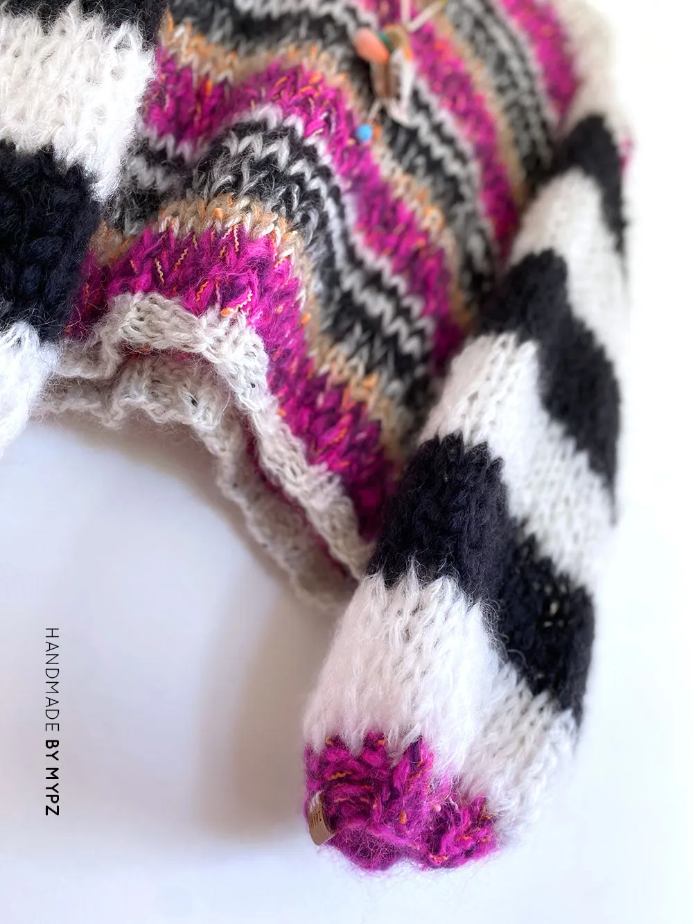 Knitting Kit – MYPZ Chunky Mohair Pullover Culture No15 (ENG-NL)