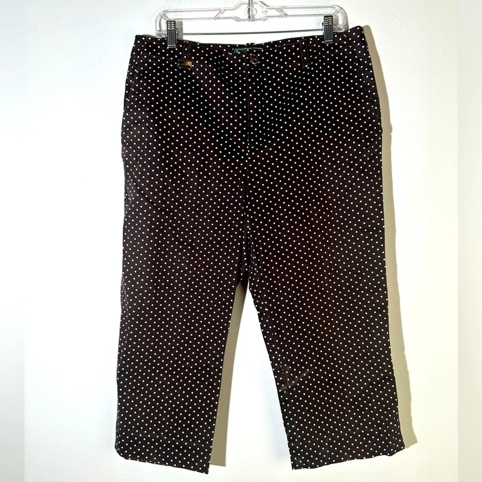 Lauren Ralph Lauren Polka Dot Capris
