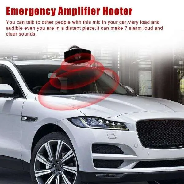 Lautxon - Vehicle siren with microphone