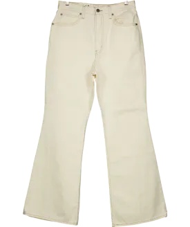 Levi's Cream 70's High Flare Jeans - L32 W30