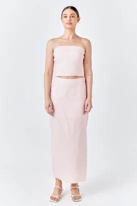 Linen Maxi Skirt