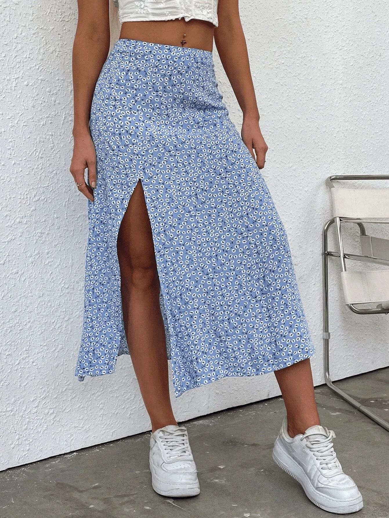 Maxi Slit Skirt PDF Sewing Pattern
