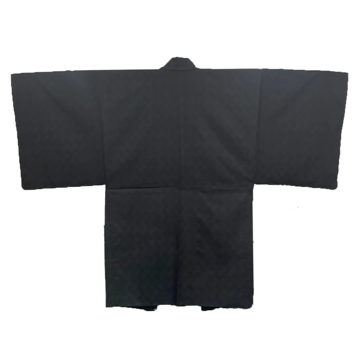 Men's Japanese Kimono Haori, Coat : Black, Modern pattern *LL