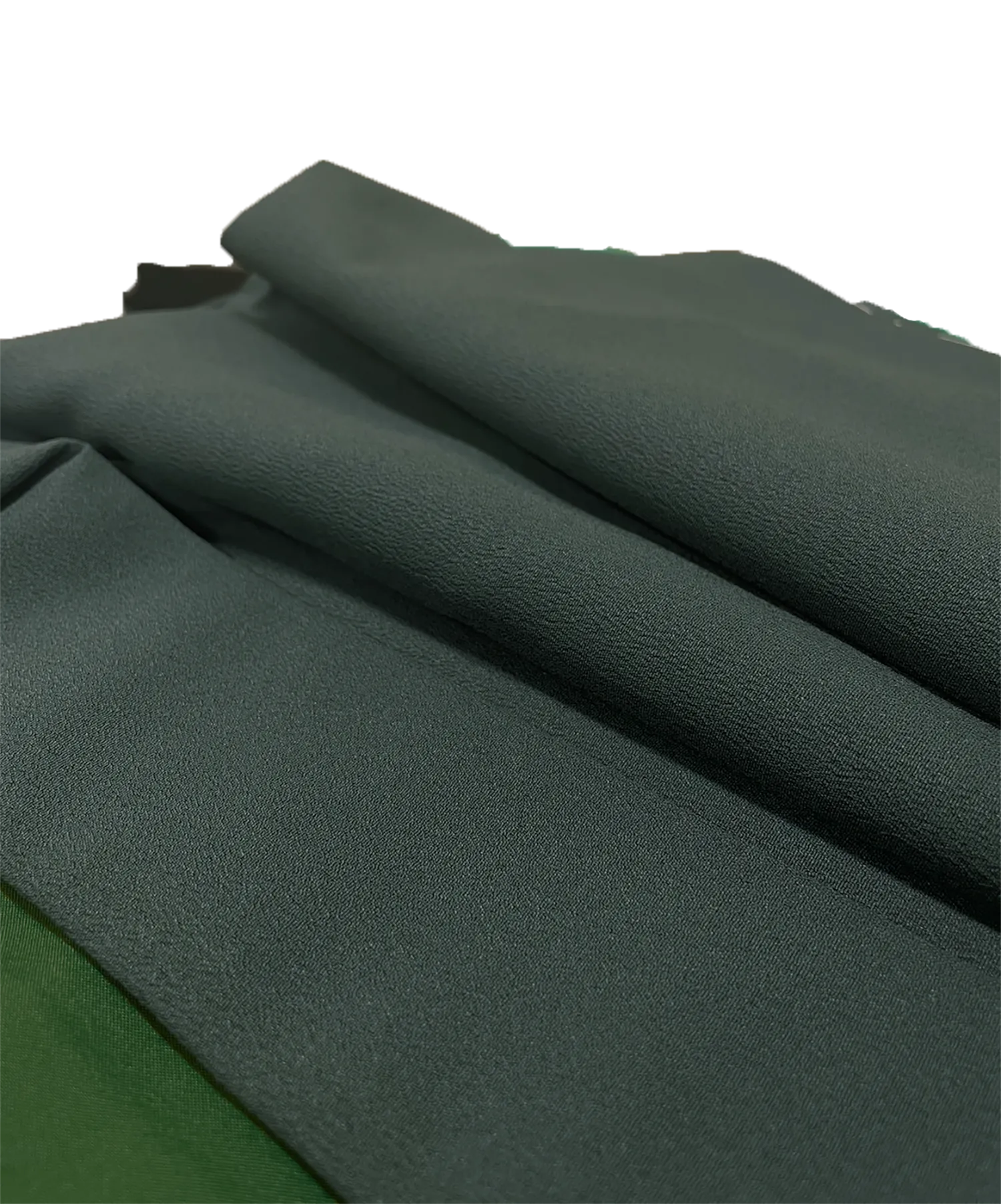 Men's Japanese Kimono Haori, Coat : Simple Green *LL size
