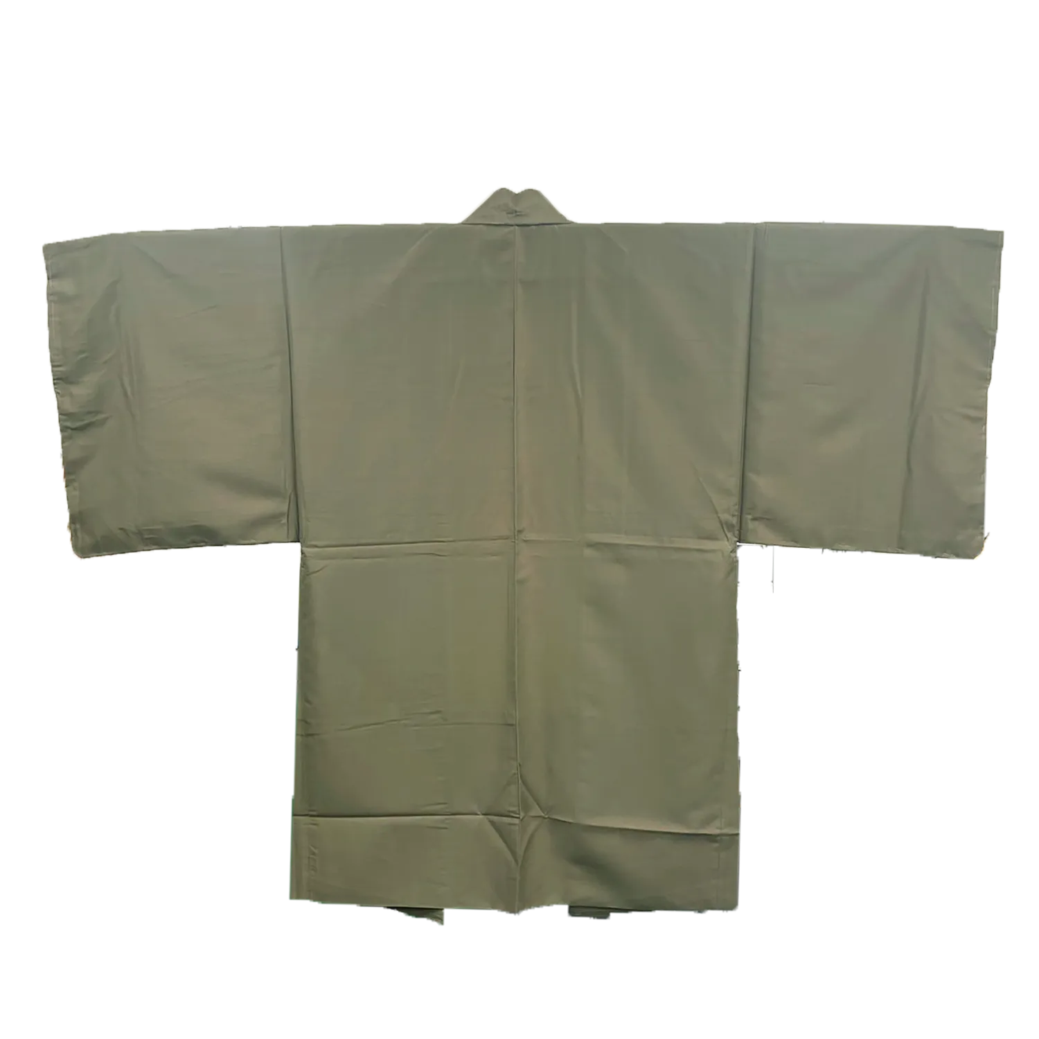 Men's Japanese Kimono Haori, Coat : Simple Khaki