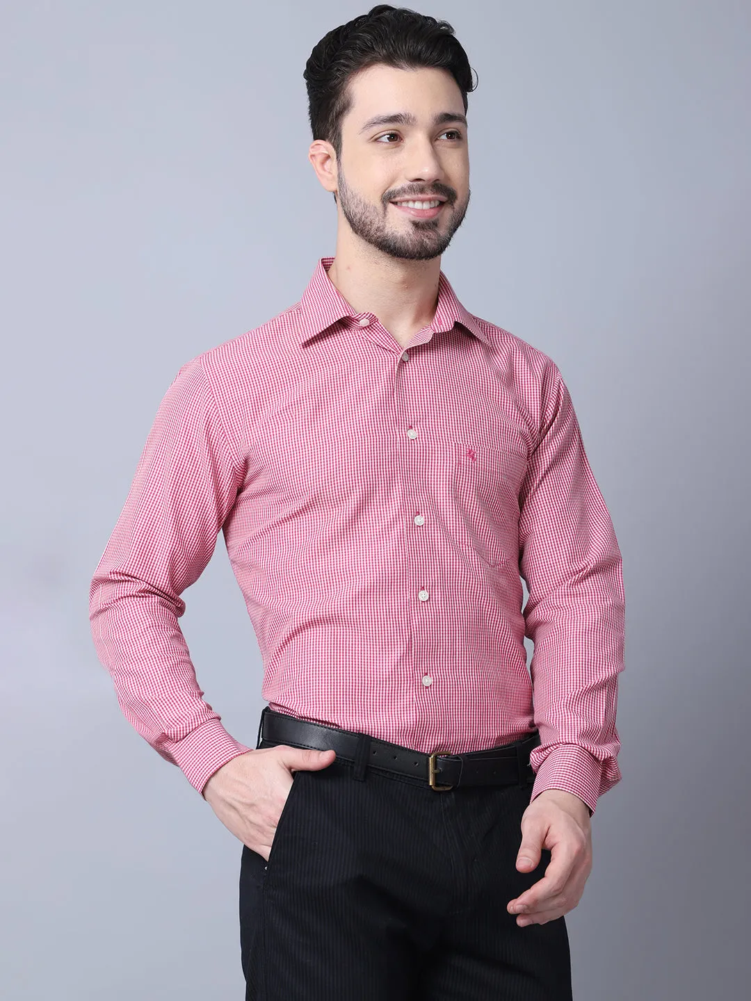 Mens Magenta Shirt