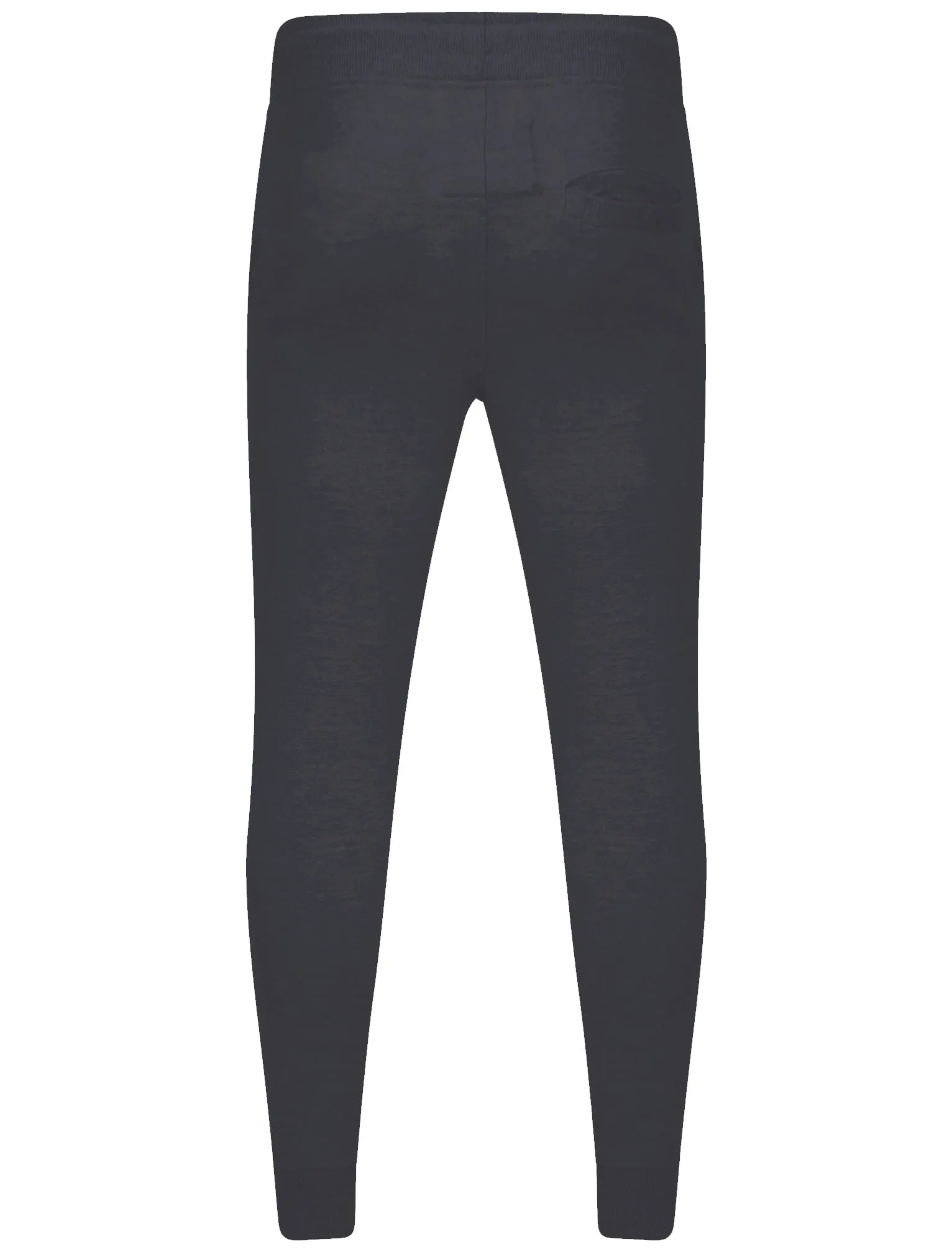 Mens Patrick Curved Panel Cuffed Joggers in Midnight Blue