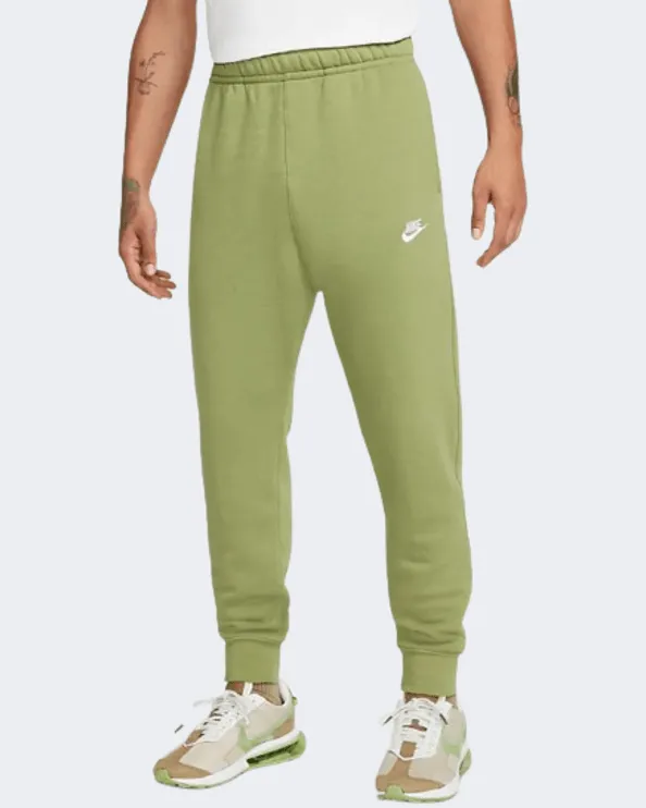 Nike Sportswear Club Fleece Men Lifestyle Pant Green Bv2671-334