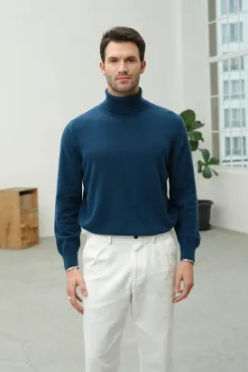 Peacock Pure Cashmere Men's Sweater