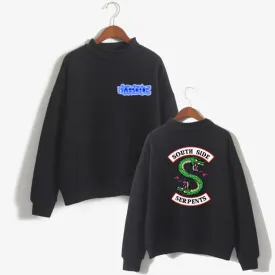 Riverdale ock Turtlenecks - Riverdale Double-Headed Snake Logo Icon ock Turtleneck