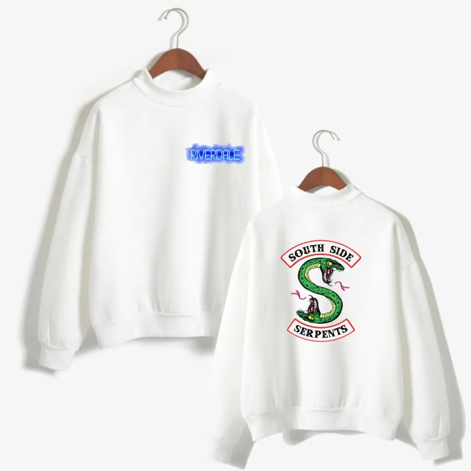 Riverdale ock Turtlenecks - Riverdale Double-Headed Snake Logo Icon ock Turtleneck
