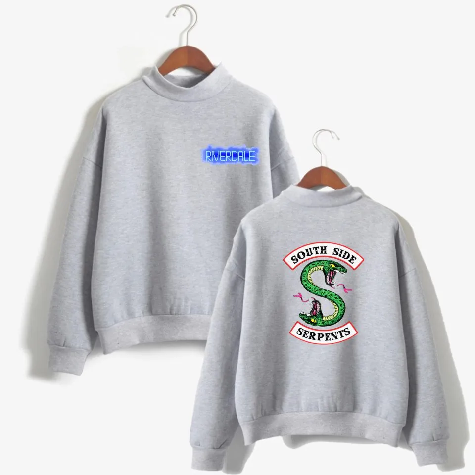 Riverdale ock Turtlenecks - Riverdale Double-Headed Snake Logo Icon ock Turtleneck