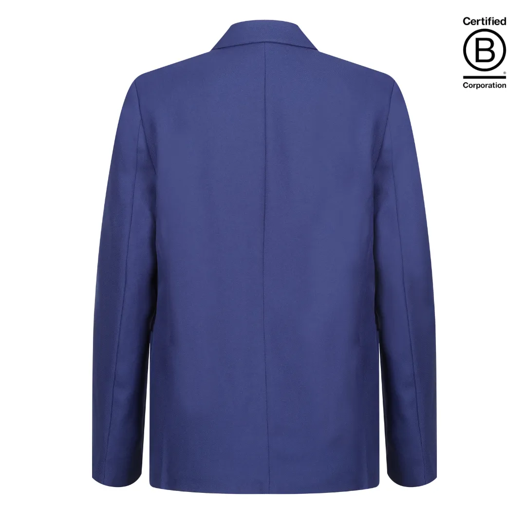 Royal blue unisex Performa eco school blazer