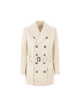 Saharienne Sustainable Cotton Overcoat