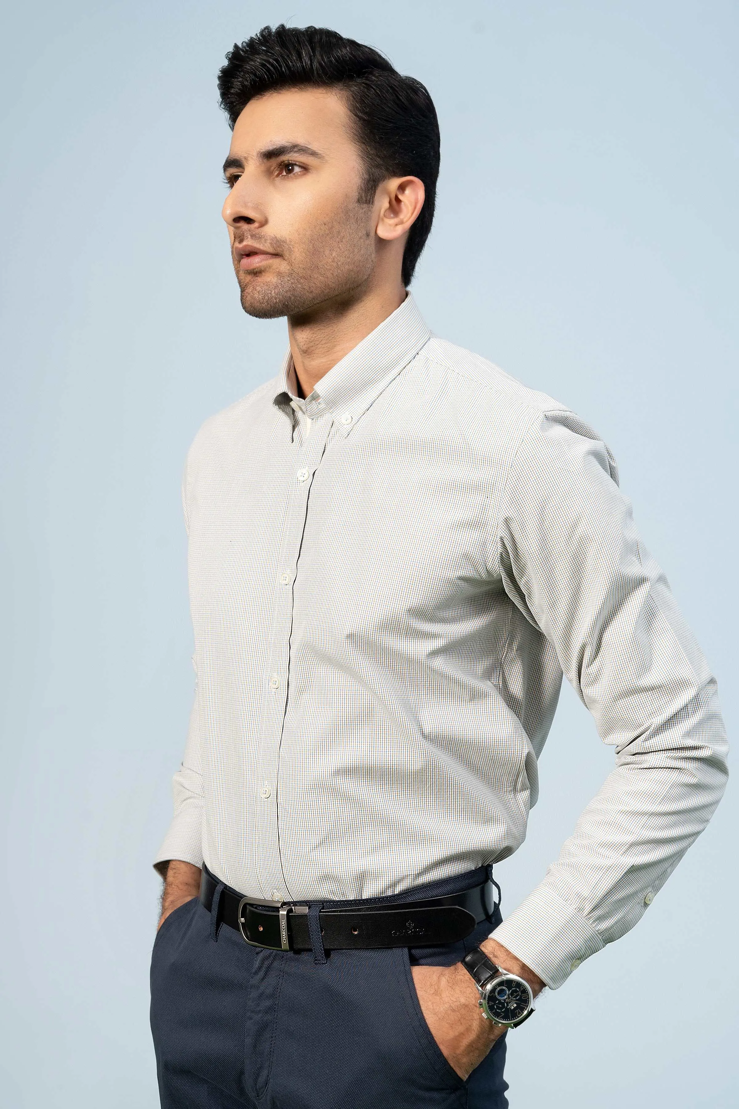 SEMI FORMAL BLUE KHAKI